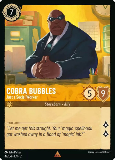 Cobra Bubbles - Just a Social Worker Rise of the Floodborn 4/204