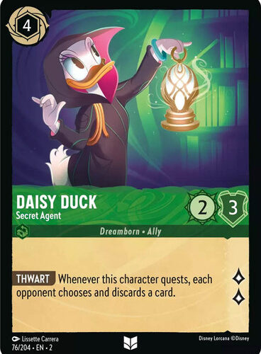 Daisy Duck - Secret Agent Rise of the Floodborn 76/204