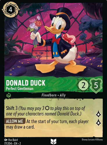 Donald Duck - Perfect Gentleman Rise of the Floodborn 77/204