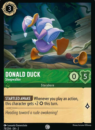 Donald Duck - Sleepwalker Rise of the Floodborn 78/204
