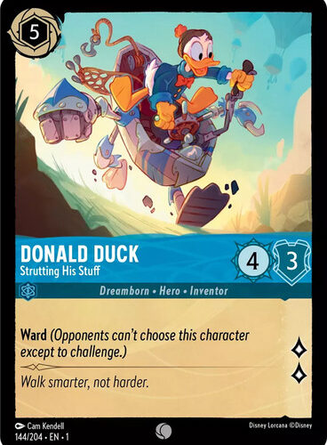 Donald Duck - Strutting His Stuff The First Chapter 144/204