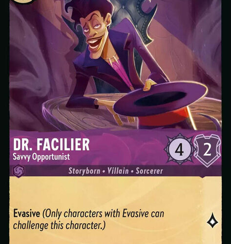 Dr. Facilier - Savvy Opportunist Rise of the Floodborn 38/204