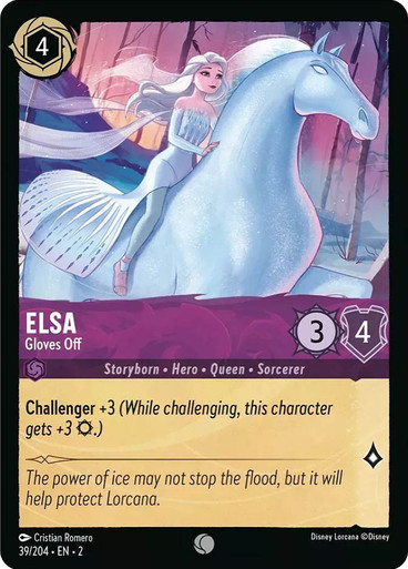 Elsa - Gloves Off Rise of the Floodborn 39/204