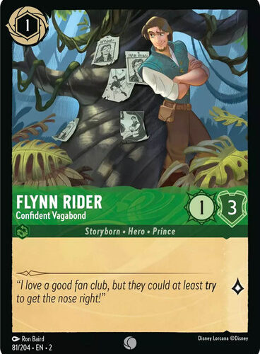 Flynn Rider - Confident Vagabond Rise of the Floodborn 81/204