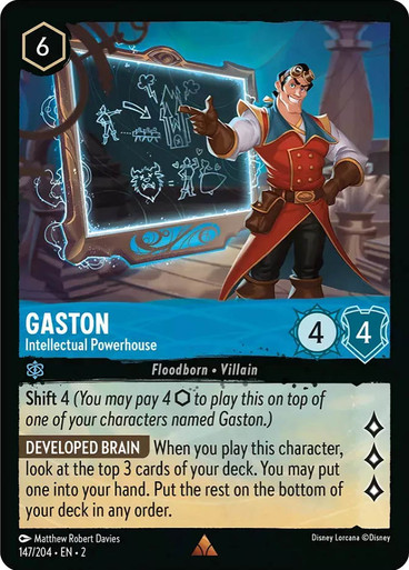 gaston-intellectual-powerhouse__43482 Gaston - Intellectual Powerhouse Rise of the Floodborn 147/204