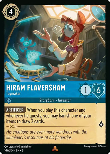 hiram-flaversham-toymaker__38805 Hiram Flaversham - Toymaker Rise of the Floodborn 149/204