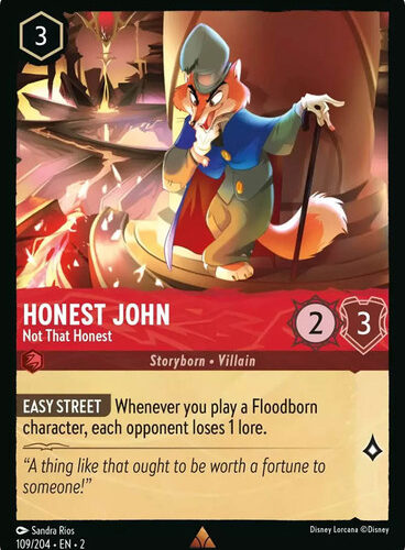 Honest John - Not That Honest Rise of the Floodborn 109/204