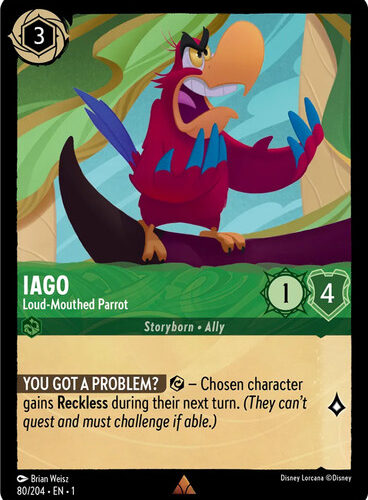Iago - Loud-Mouthed Parrot  The First Chapter 80/204