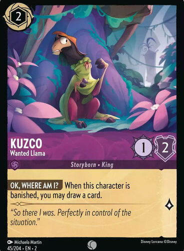 Kuzco - Wanted Llama Rise of the Floodborn 45/204