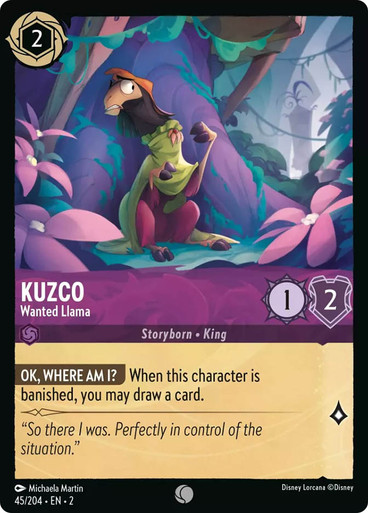 kuzco-wanted-llama__84726 Kuzco - Wanted Llama Rise of the Floodborn 45/204