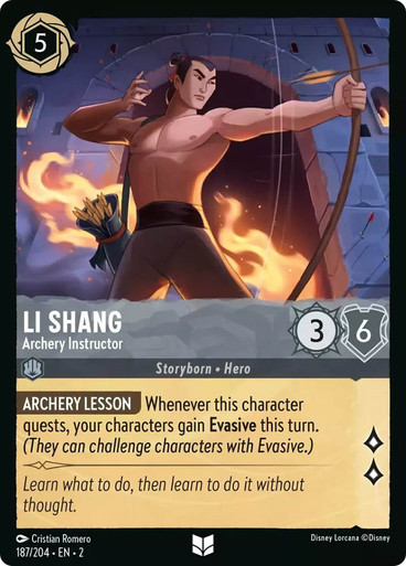 li-shang-archery-instructor__04627 Li Shang - Archery Instructor Rise of the Floodborn 187/204