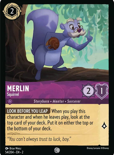 Merlin - Squirrel Rise of the Floodborn 54/204
