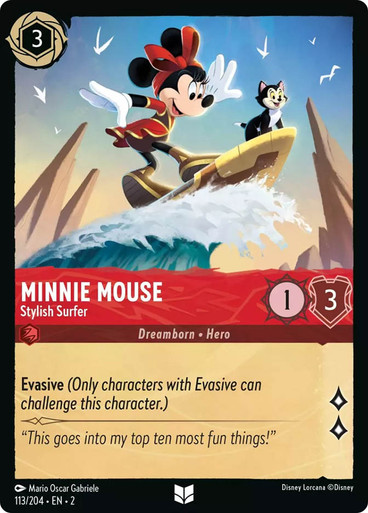 Minnie Mouse - Stylish Surfer Rise of the Floodborn 113/204