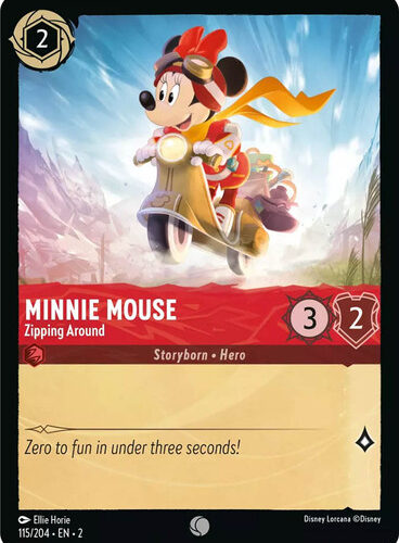 Minnie Mouse - Zipping Around Rise of the Floodborn 115/204
