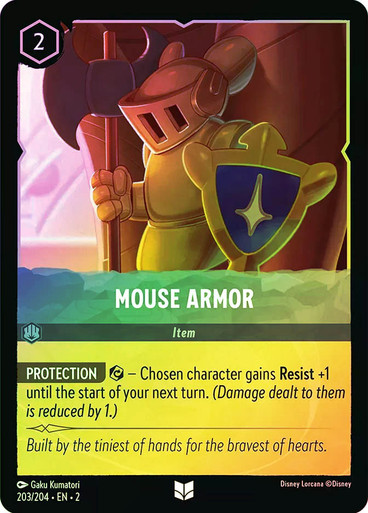 Mouse Armor Rise of the Floodborn 203/204 Foil