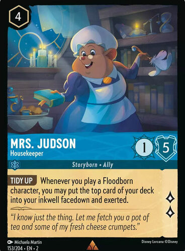 Mrs. Judson - Housekeeper