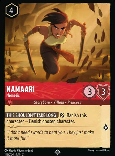 Namaari - Nemesis Rise of the Floodborn 118/204