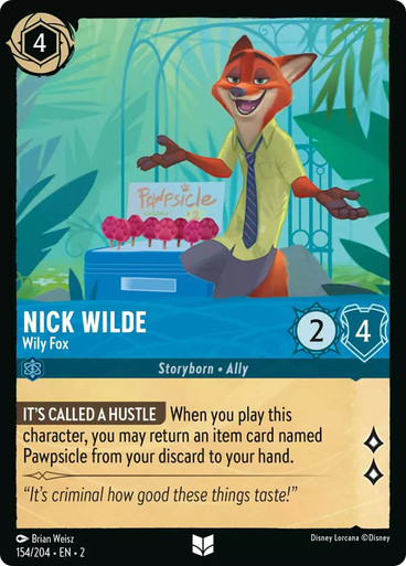nick-wilde-wily-fox__85121 Nick Wilde - Wily Fox Rise of the Floodborn 154/204