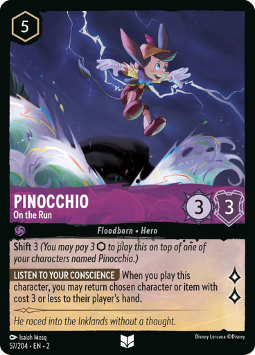 Pinocchio - On the Run Rise of the Floodborn 57/204