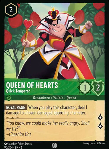 Queen of Hearts - Quick-Tempered Rise of the Floodborn 90/204