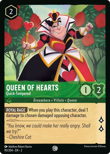 Queen of Hearts - Quick-Tempered Rise of the Floodborn 90/204