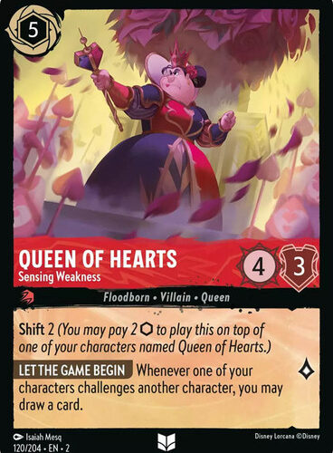 Queen of Hearts - Sensing Weakness