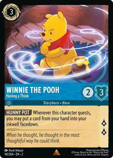 Winnie the Pooh - Having a Think Rise of the Floodborn 161/204