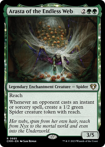 ArastaOfTheEndlessWeb__21544 Arasta of the Endless Web Commander Masters 885