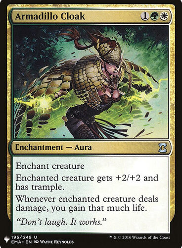 Armadillo Cloak Planeswalker Symbol Reprints