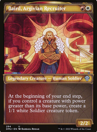 Baird, Argivian Recruiter (Showcase) Dominaria United - Variants 294