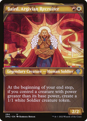 BairdArgivianRecruiter294__47119 Baird, Argivian Recruiter (Showcase) Dominaria United - Variants 294