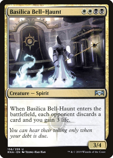 BasilicaBellHaunt__63884 Basilica Bell-Haunt Ravnica Allegiance 156