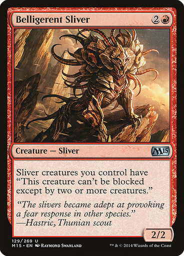 BelligerentSliver__52940 Belligerent Sliver Magic 2015 129