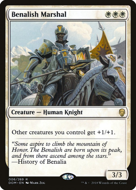 BenalishMarshal__00996 Benalish Marshal Dominaria 066