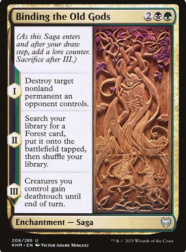Binding the Old Gods Kaldheim 206