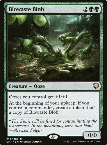 Biowaste Blob Commander Legends 219
