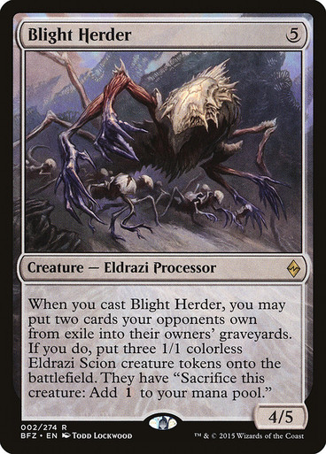 Blight Herder Battle for Zendikar 002