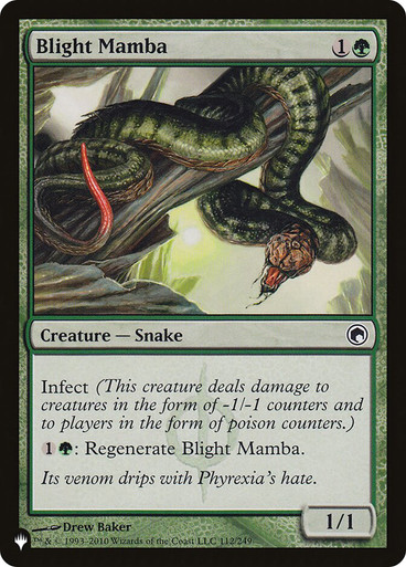 Blight Mamba Planeswalker Symbol Reprints