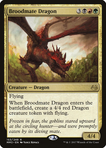 Broodmate Dragon Modern Masters 2017 153
