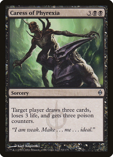 CaressOfPhyrexia__72104 Caress of Phyrexia New Phyrexia