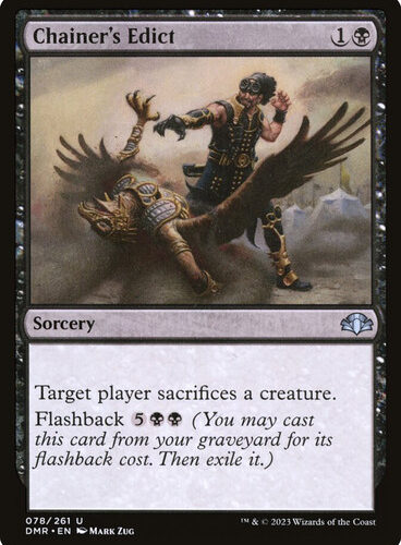 Chainer's Edict Dominaria Remastered