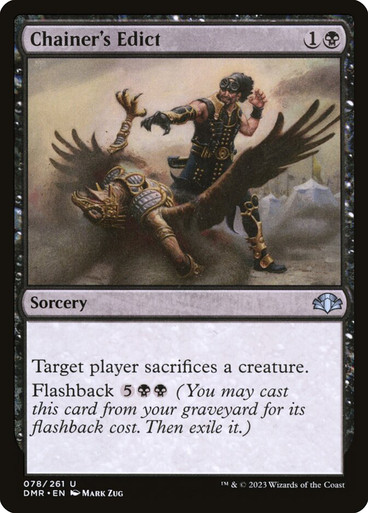 Chainer's Edict Dominaria Remastered
