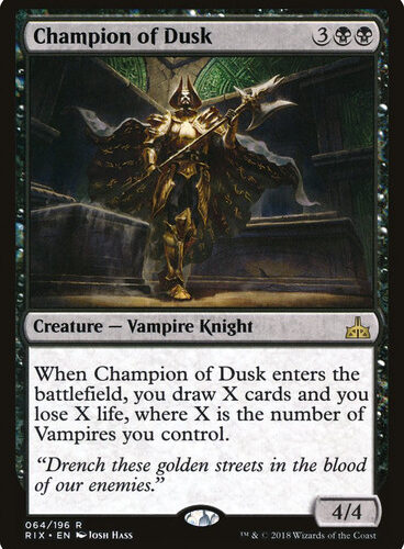 Champion of Dusk Rivals of Ixalan