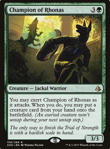 Champion of Rhonas Amonkhet 159