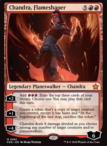 Chandra, Flameshaper Foundations