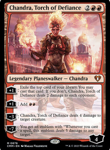Chandra, Torch of Defiance Commander Masters