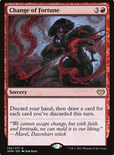 Change of Fortune Innistrad: Crimson Vow 150