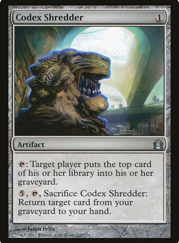 Codex Shredder Return to Ravnica