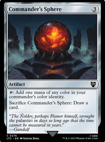 Commander's Sphere The Lord of the Rings Commander
