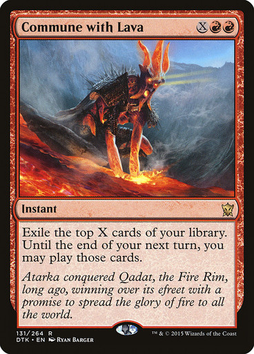 CommuneWithLava__60678 Commune with Lava Dragons of Tarkir 131